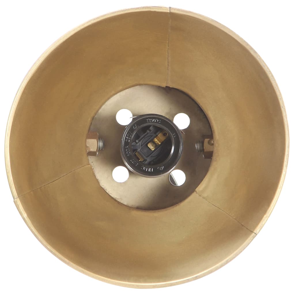 Lampe de Bureau Industrielle en Laiton et Bois-La-Fabrique-Industrielle