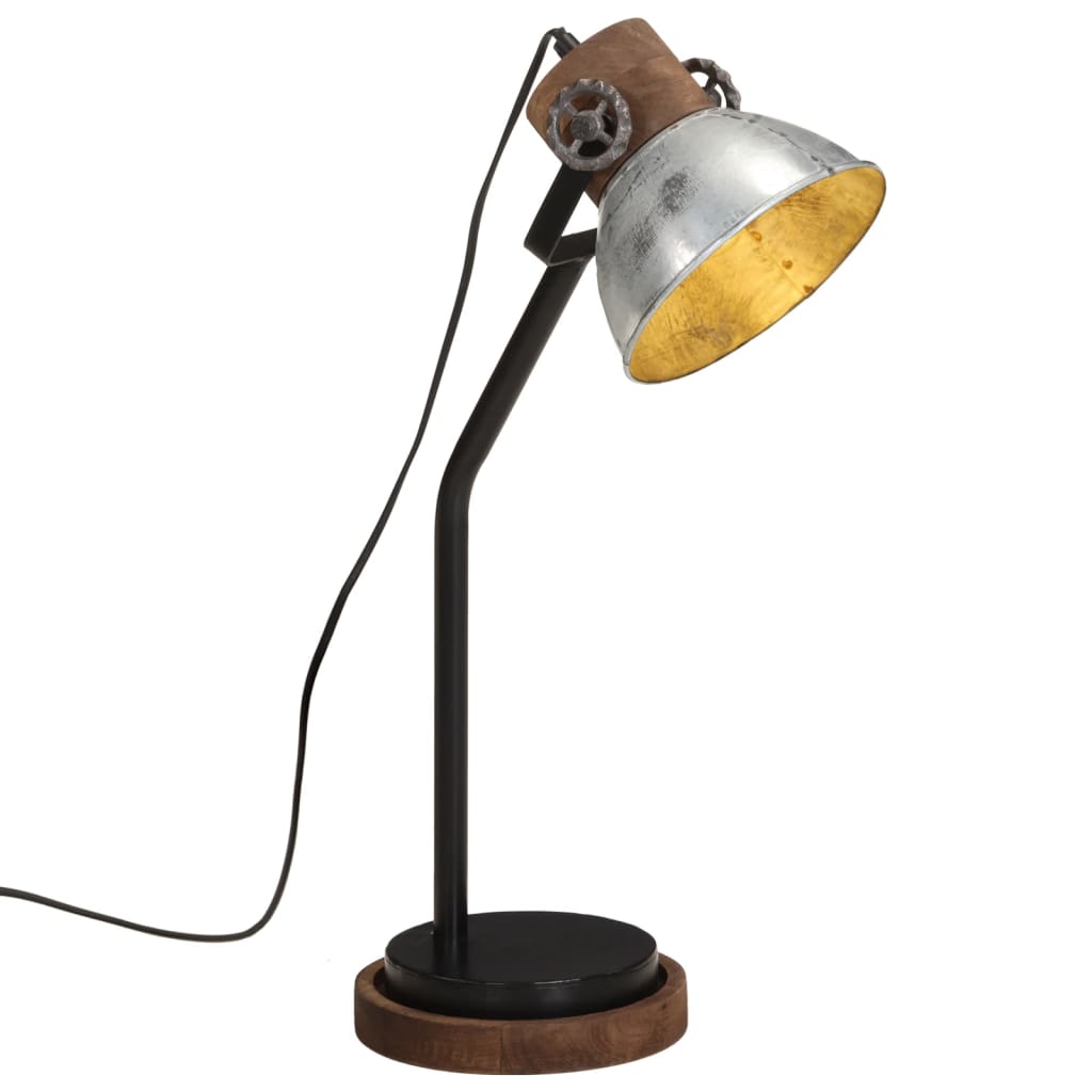 Lampe de Bureau Style Industriel Vintage-Argent-1-La-Fabrique-Industrielle