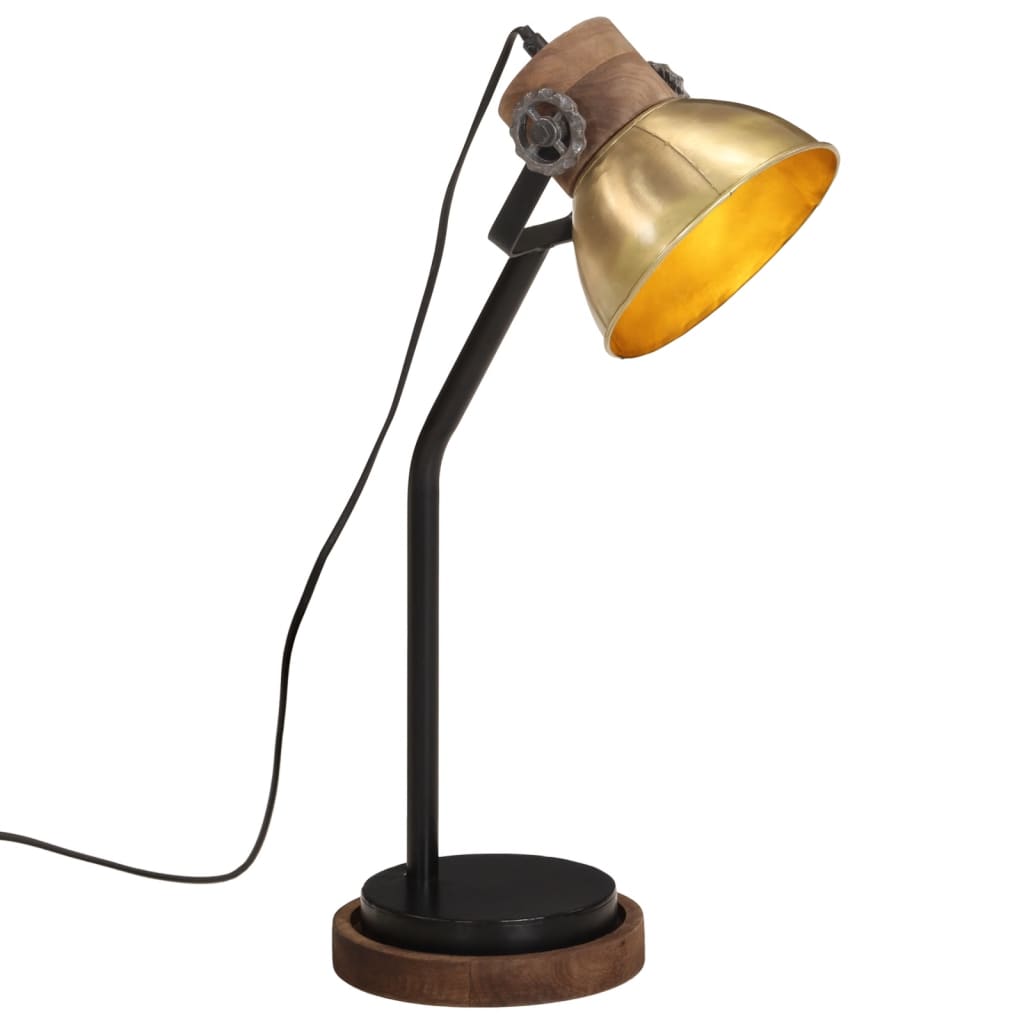 Lampe de Bureau Style Industriel Vintage-Laiton-1-La-Fabrique-Industrielle