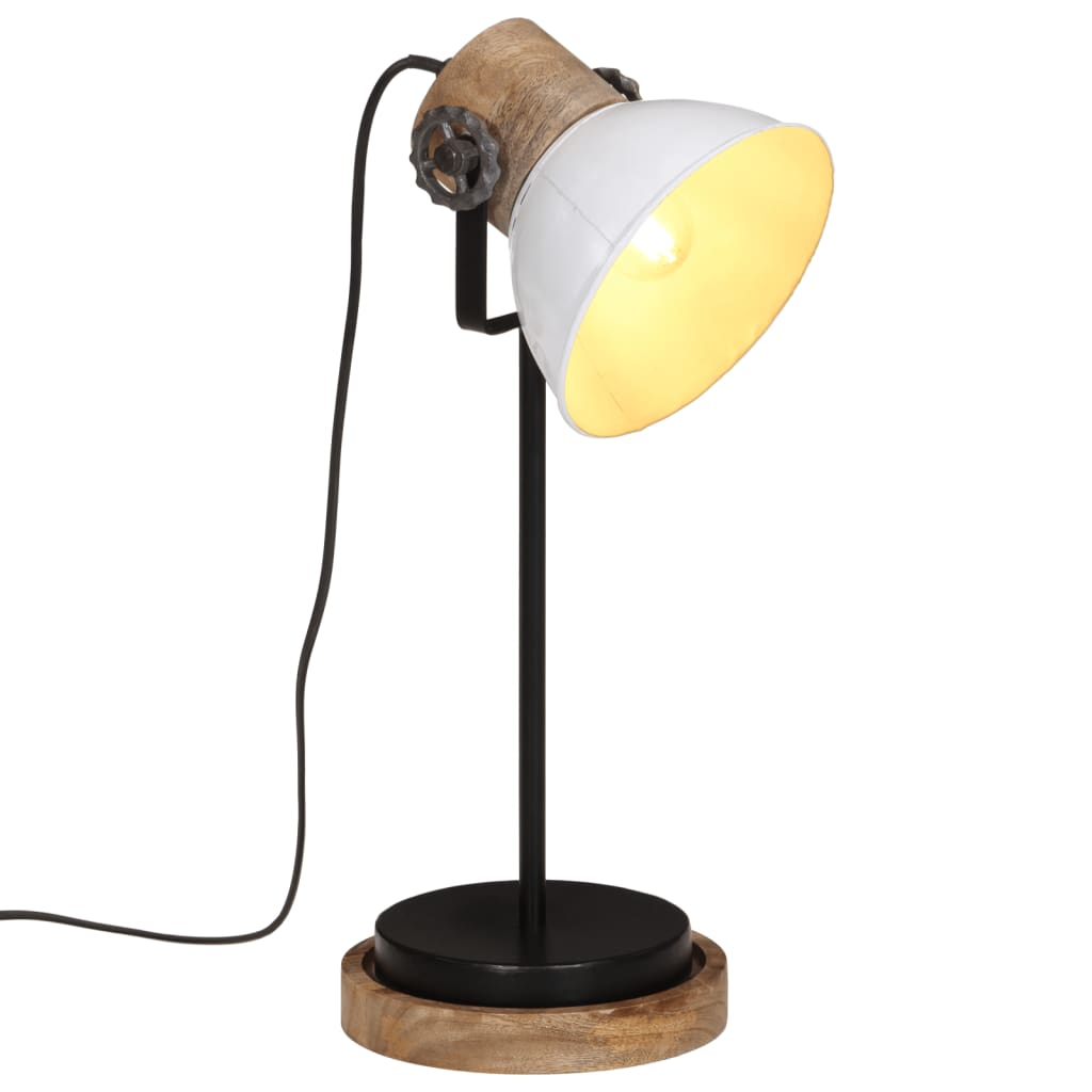 Lampe en Métal et Bois au Style Indus-Blanc-1-La-Fabrique-Industrielle