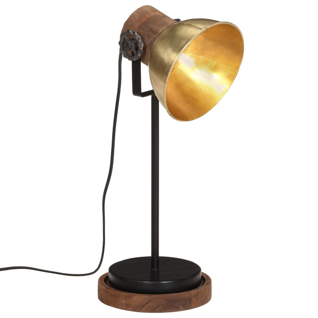 Lampe en Métal et Bois au Style Indus-Laiton-1-La-Fabrique-Industrielle