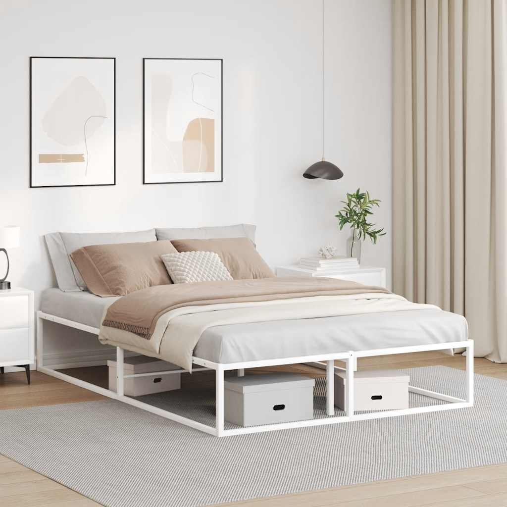 Lit Industriel avec Rangement 160x200-Blanc-140 x 200 cm-La-Fabrique-Industrielle