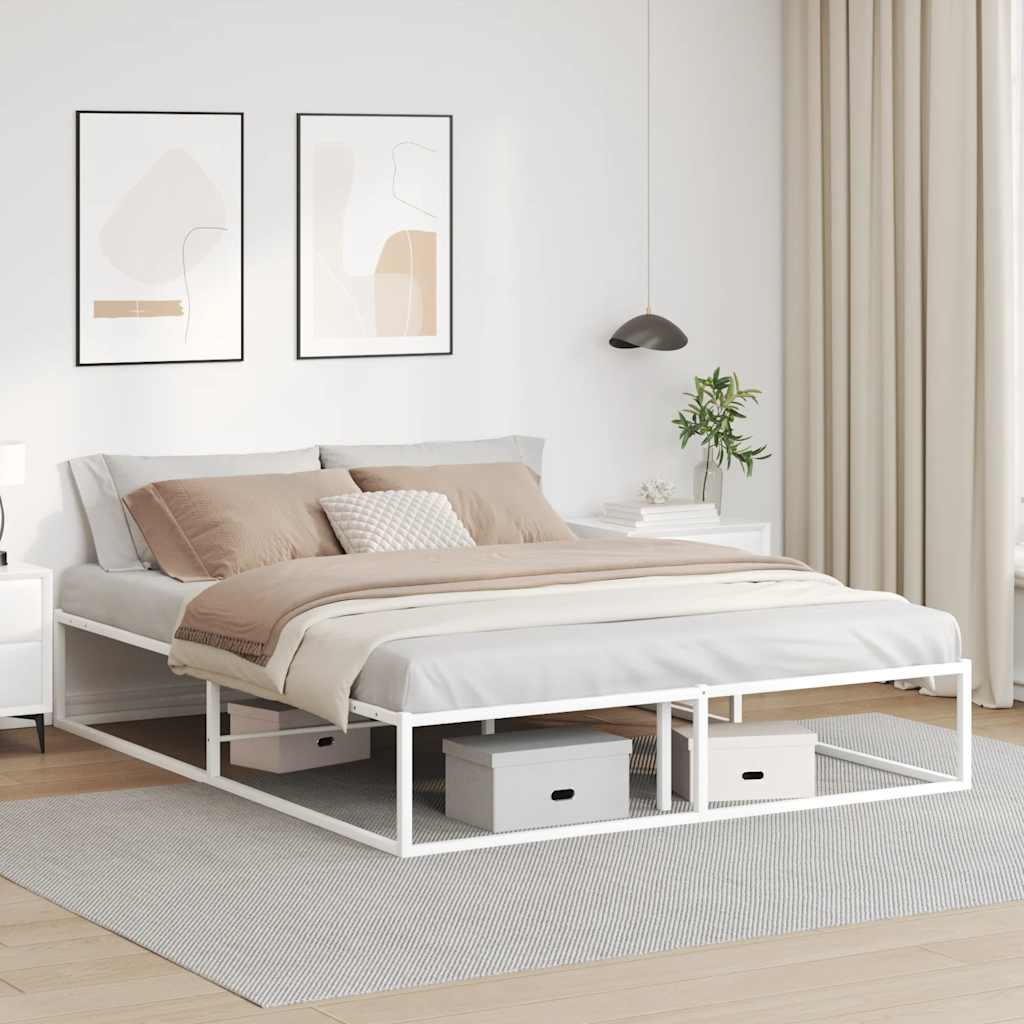 Lit Industriel avec Rangement 160x200-Blanc-160 x 200 cm-La-Fabrique-Industrielle