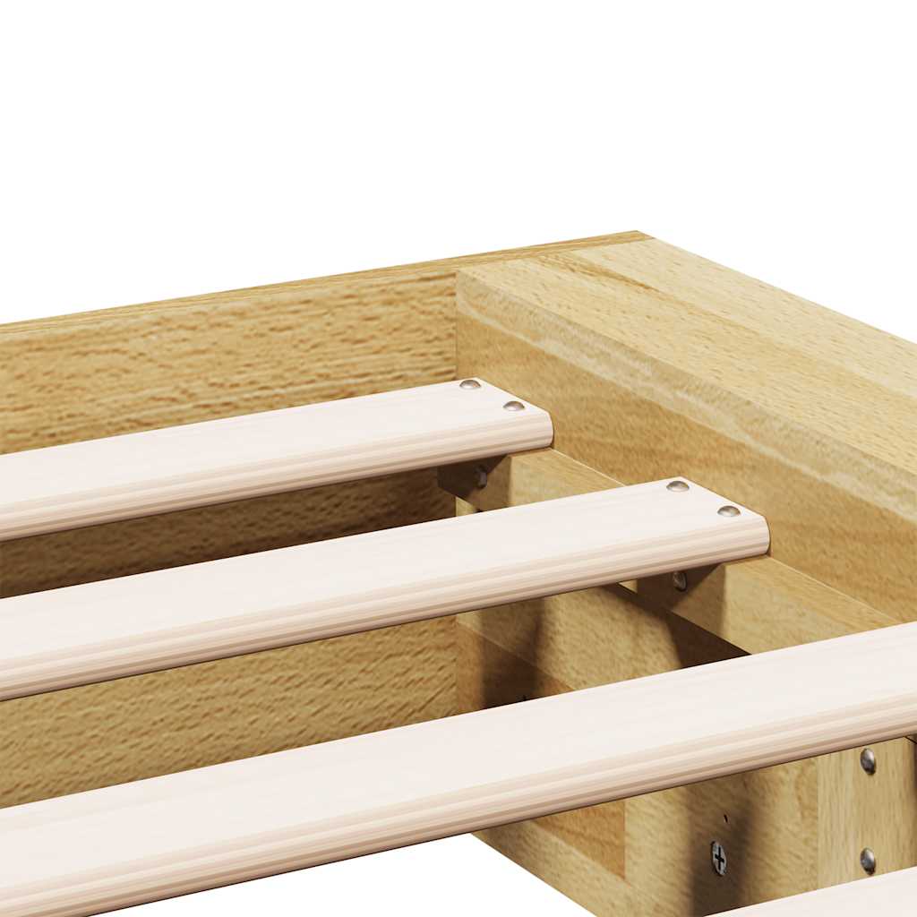 Lit en Bois Massif avec Rangements Intégrés-La-Fabrique-Industrielle