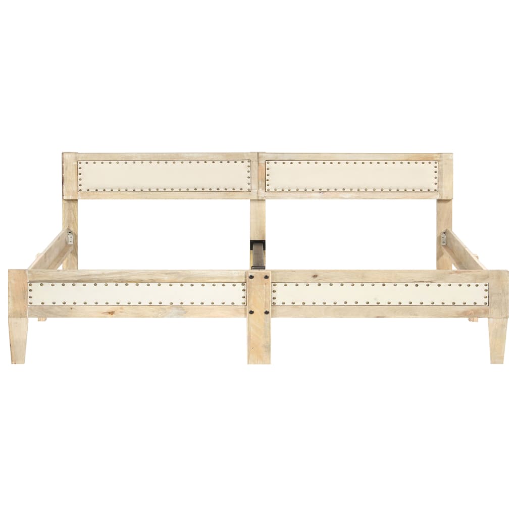 Lit en Bois de Manguier Massif 200x200-La-Fabrique-Industrielle