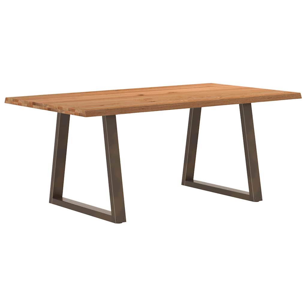 Longue Table Industrielle en Bois Massif et Métal-100 cm-180 cm-1-La-Fabrique-Industrielle