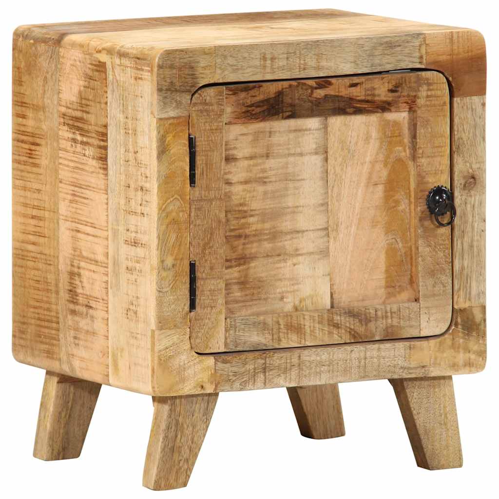 Lot de 2 Tables de Chevet en Bois Massif Style Industriel-La-Fabrique-Industrielle