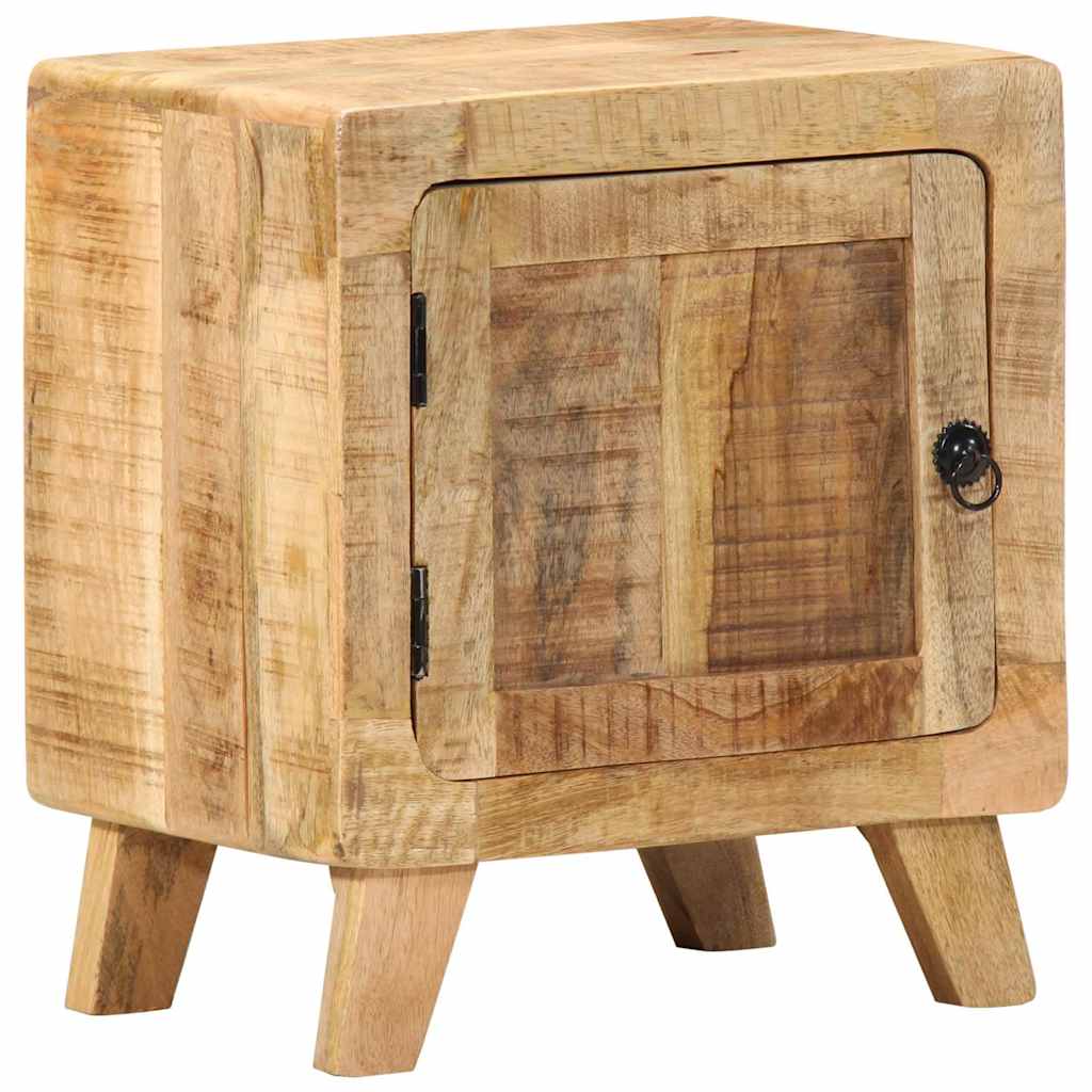 Lot de 2 Tables de Chevet en Bois Massif Style Industriel-La-Fabrique-Industrielle