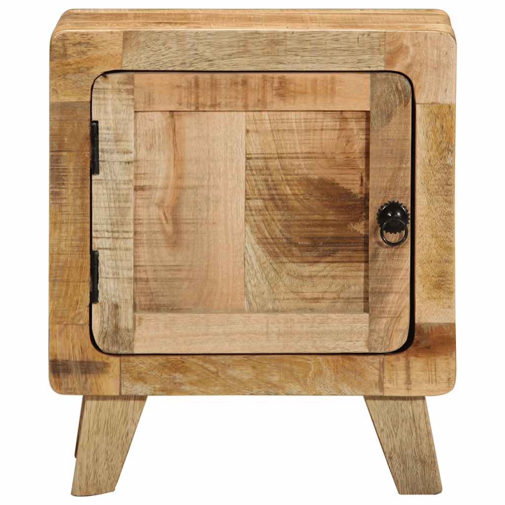Lot de 2 Tables de Chevet en Bois Massif Style Industriel-La-Fabrique-Industrielle