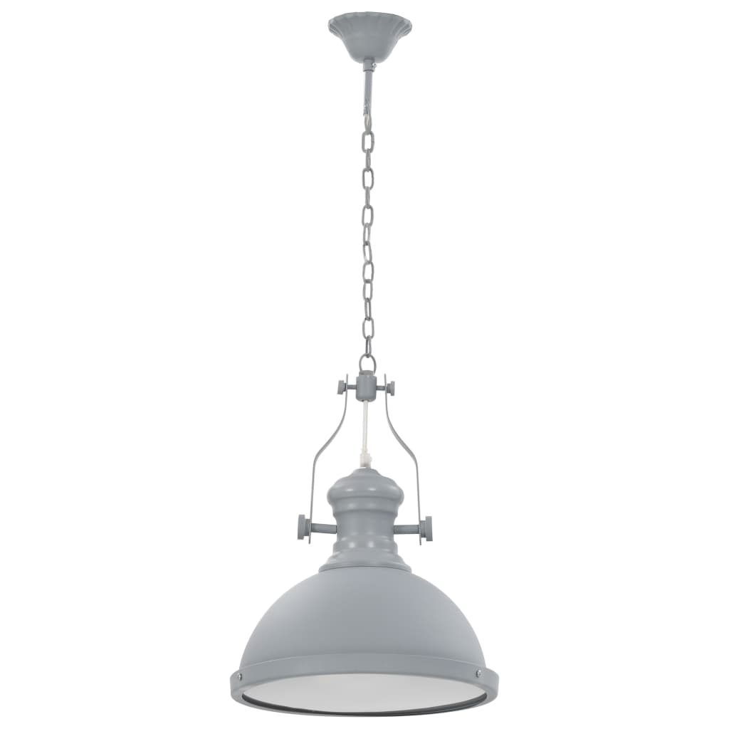 Luminaire Industriel Gris en Acrylique-La-Fabrique-Industrielle