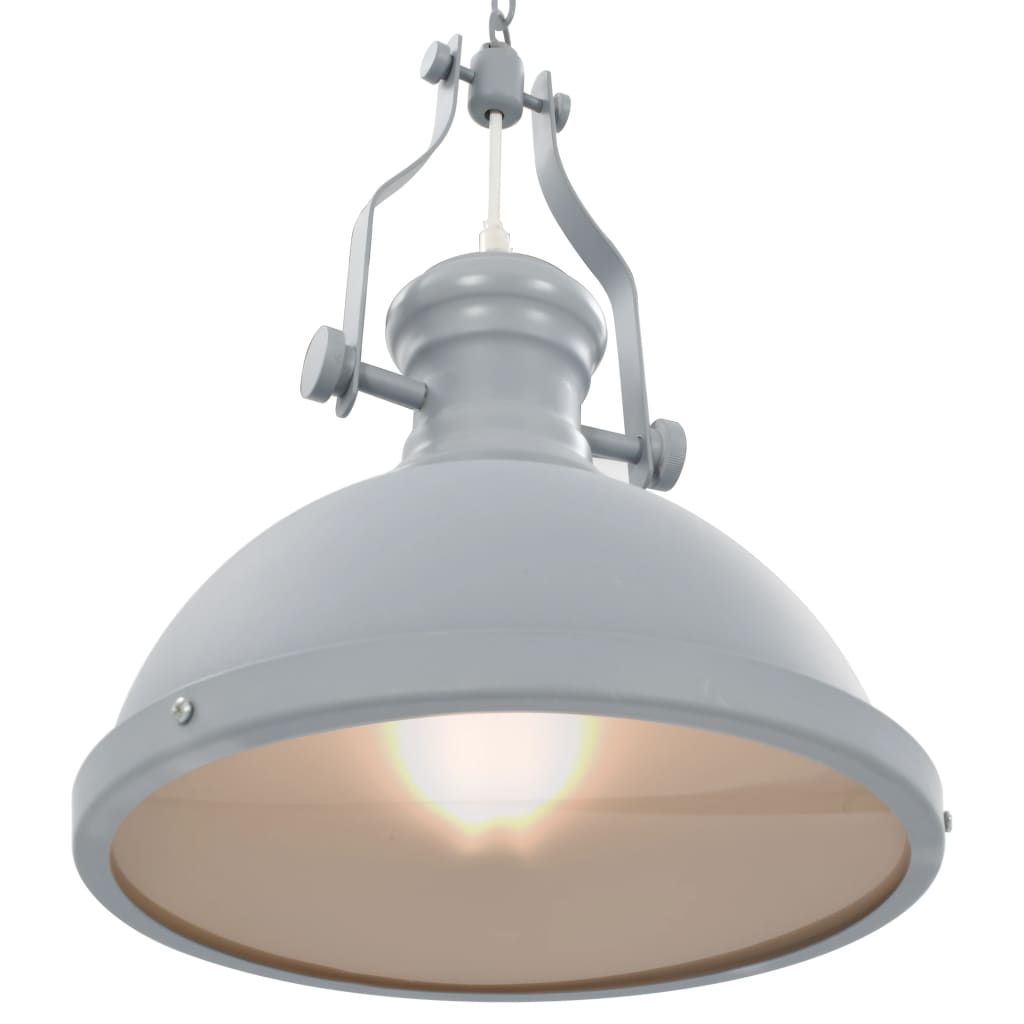 Luminaire Industriel Gris en Acrylique-La-Fabrique-Industrielle