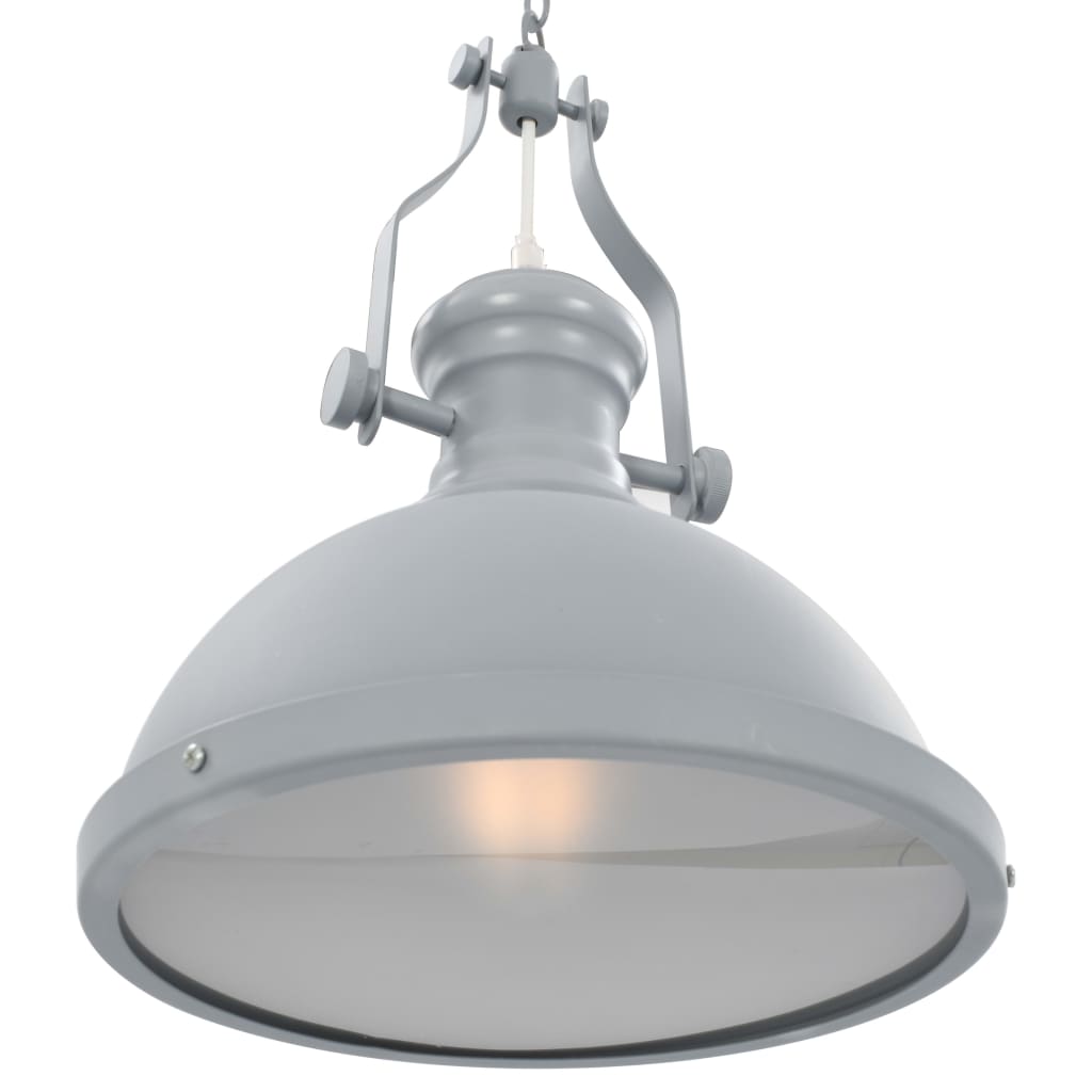 Luminaire Industriel Gris en Acrylique-La-Fabrique-Industrielle