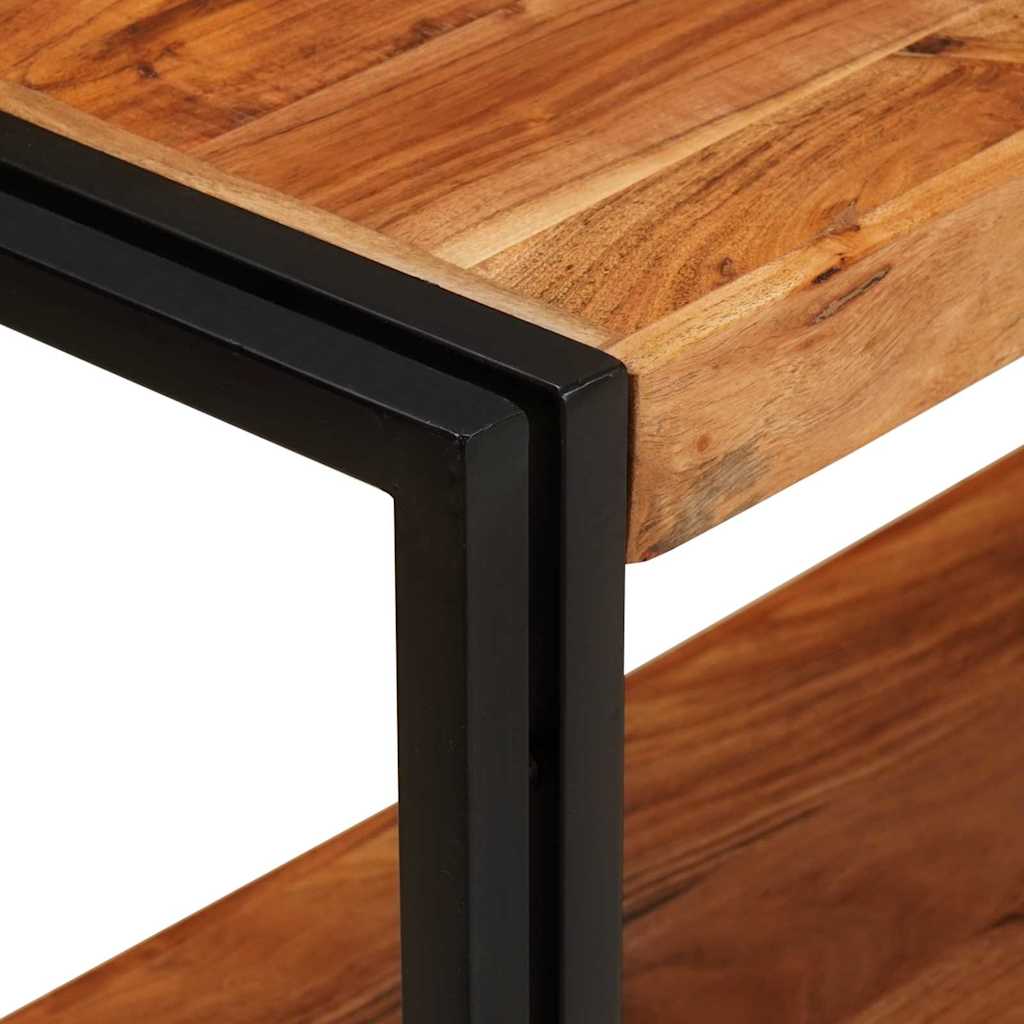 Meuble Console en Bois et Métal au Style Industriel-La-Fabrique-Industrielle