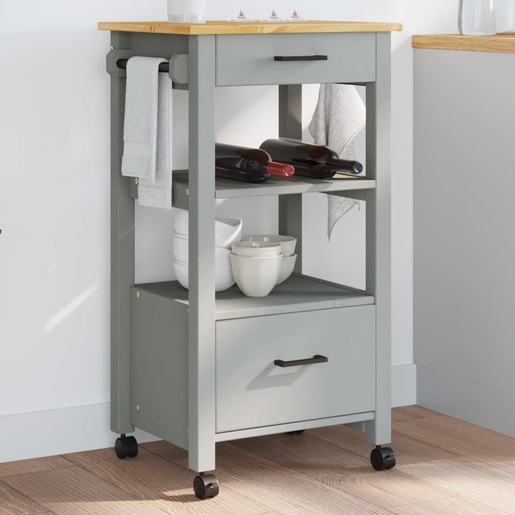 Meuble Desserte en Bois de Pin Monza-Gris-La-Fabrique-Industrielle