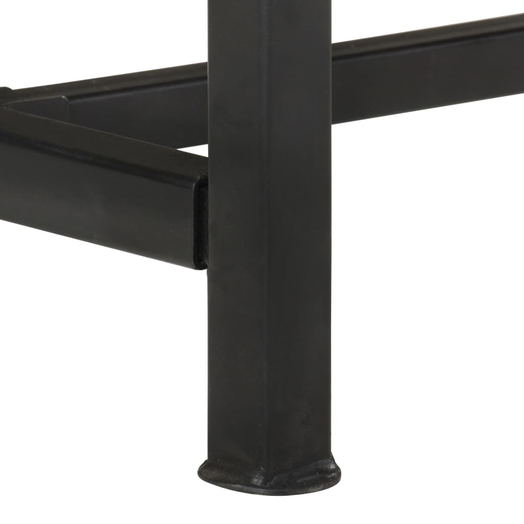 Meuble TV Bois Recyclé et Métal Noir-La-Fabrique-Industrielle