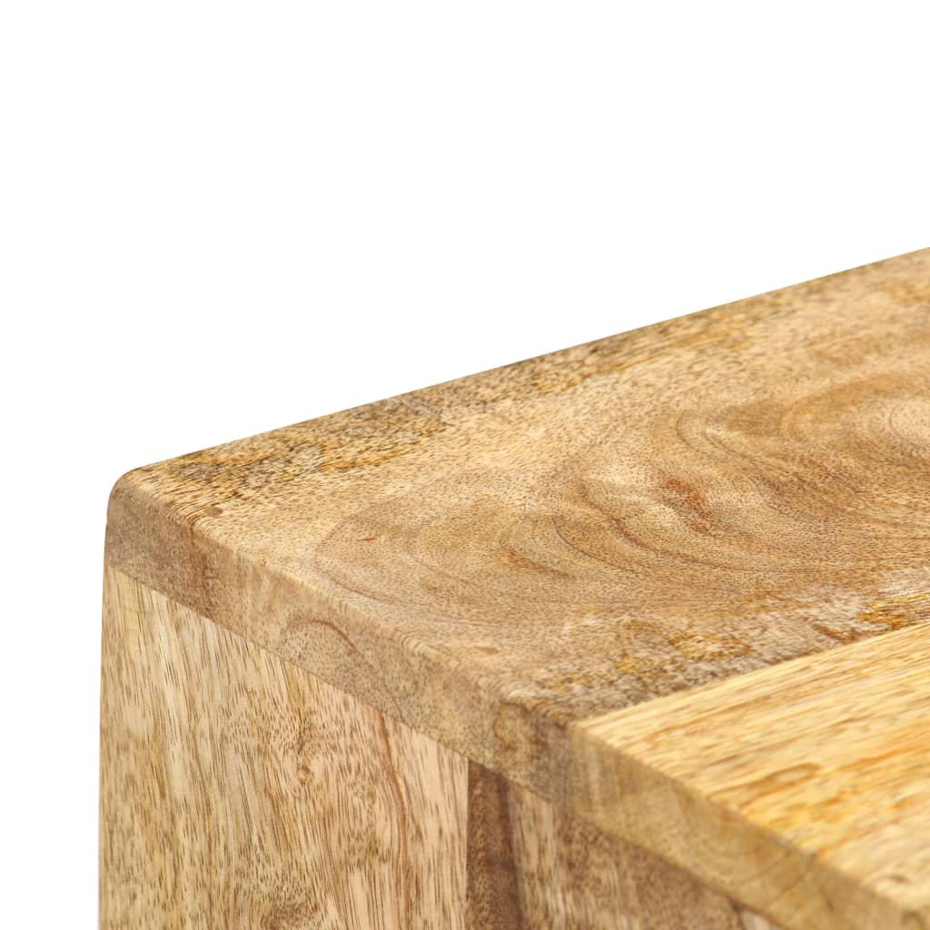 Meuble TV Élégant en Bois de Manguier Massif-La-Fabrique-Industrielle