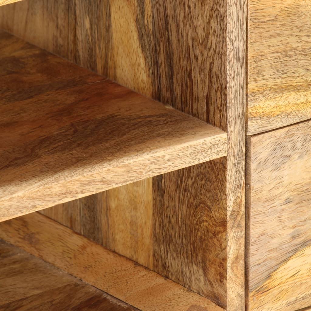 Meuble TV Élégant en Bois de Manguier Massif-La-Fabrique-Industrielle