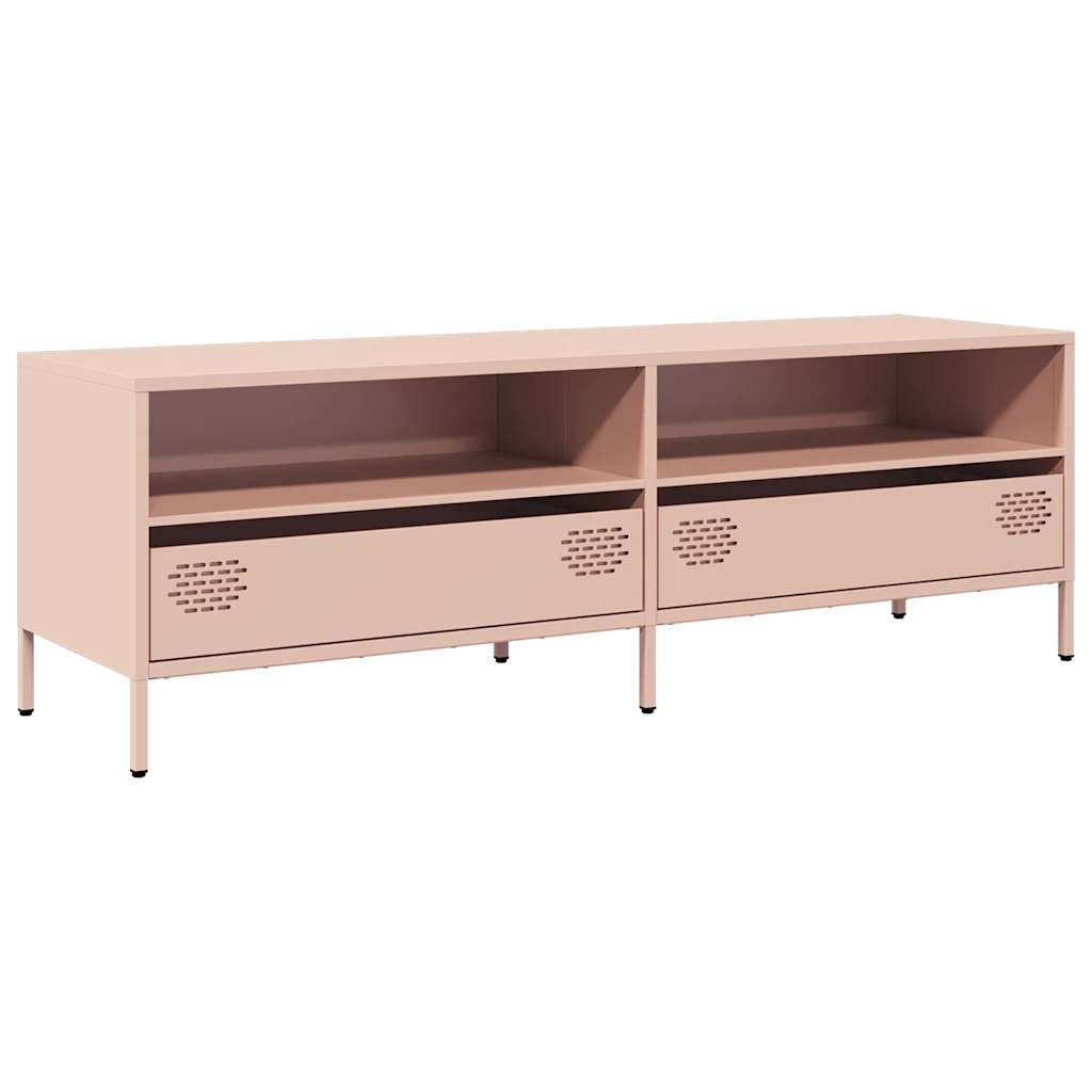 Meuble TV Industriel 140 cm en Acier Laminé à Froid-La-Fabrique-Industrielle