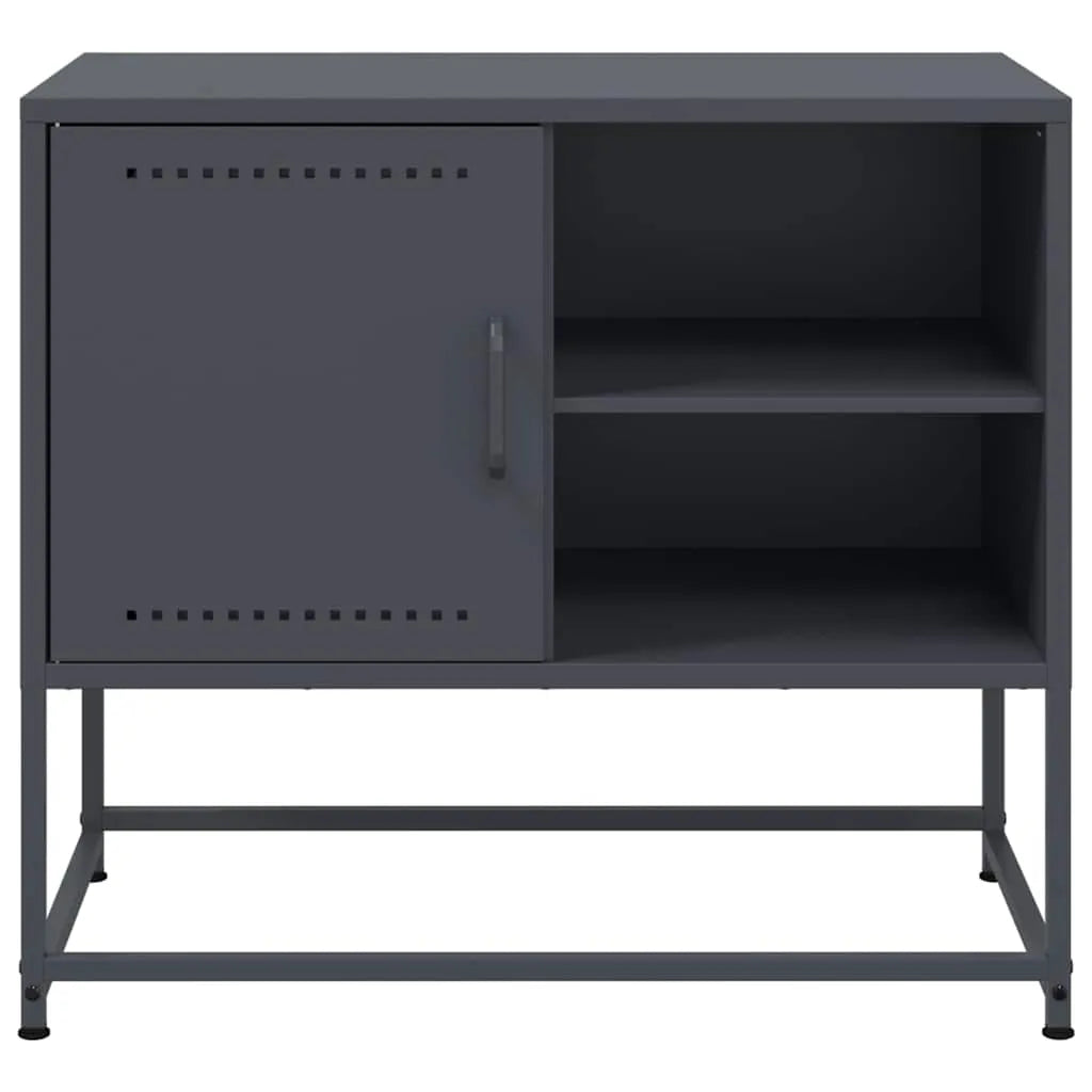 Meuble TV en acier au style industriel-La-Fabrique-Industrielle