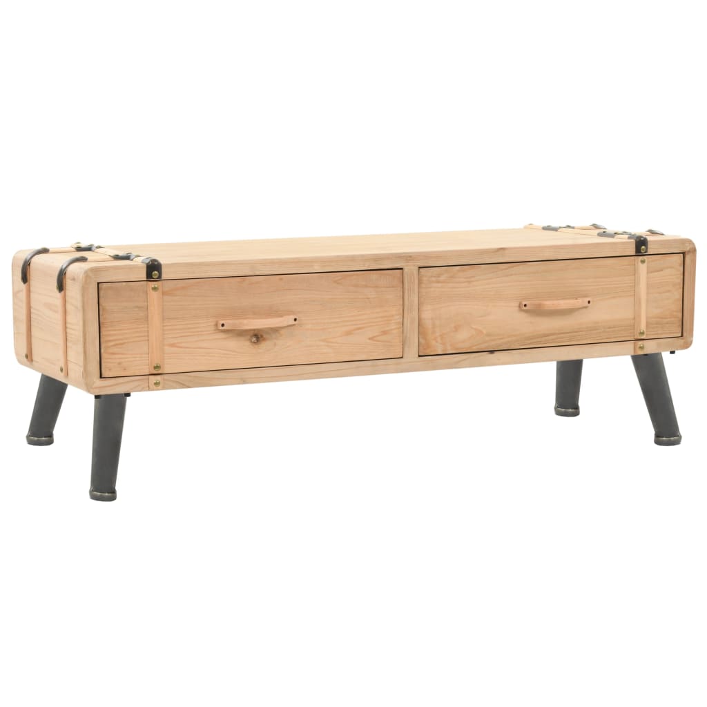 Meuble TV Vintage en Bois de Sapin-110 cm-1-La-Fabrique-Industrielle