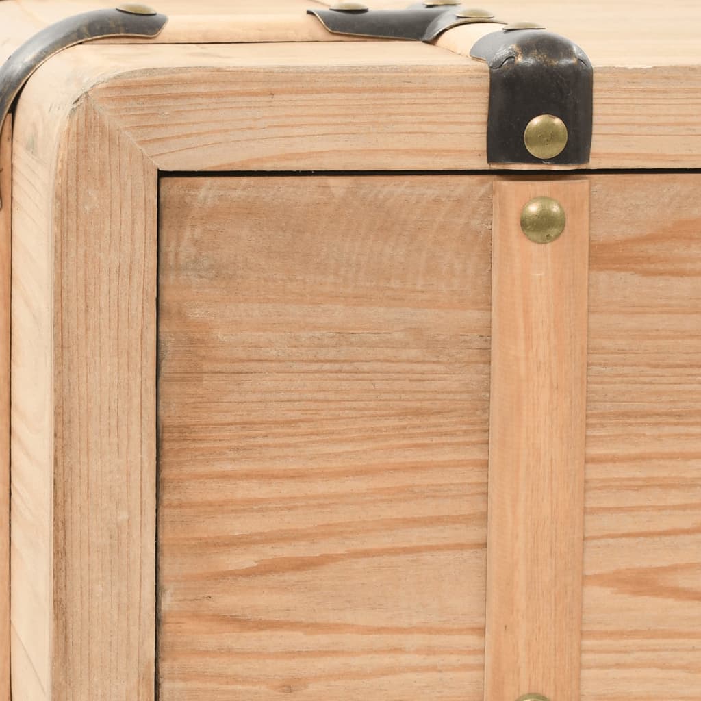 Meuble TV Vintage en Bois de Sapin-La-Fabrique-Industrielle