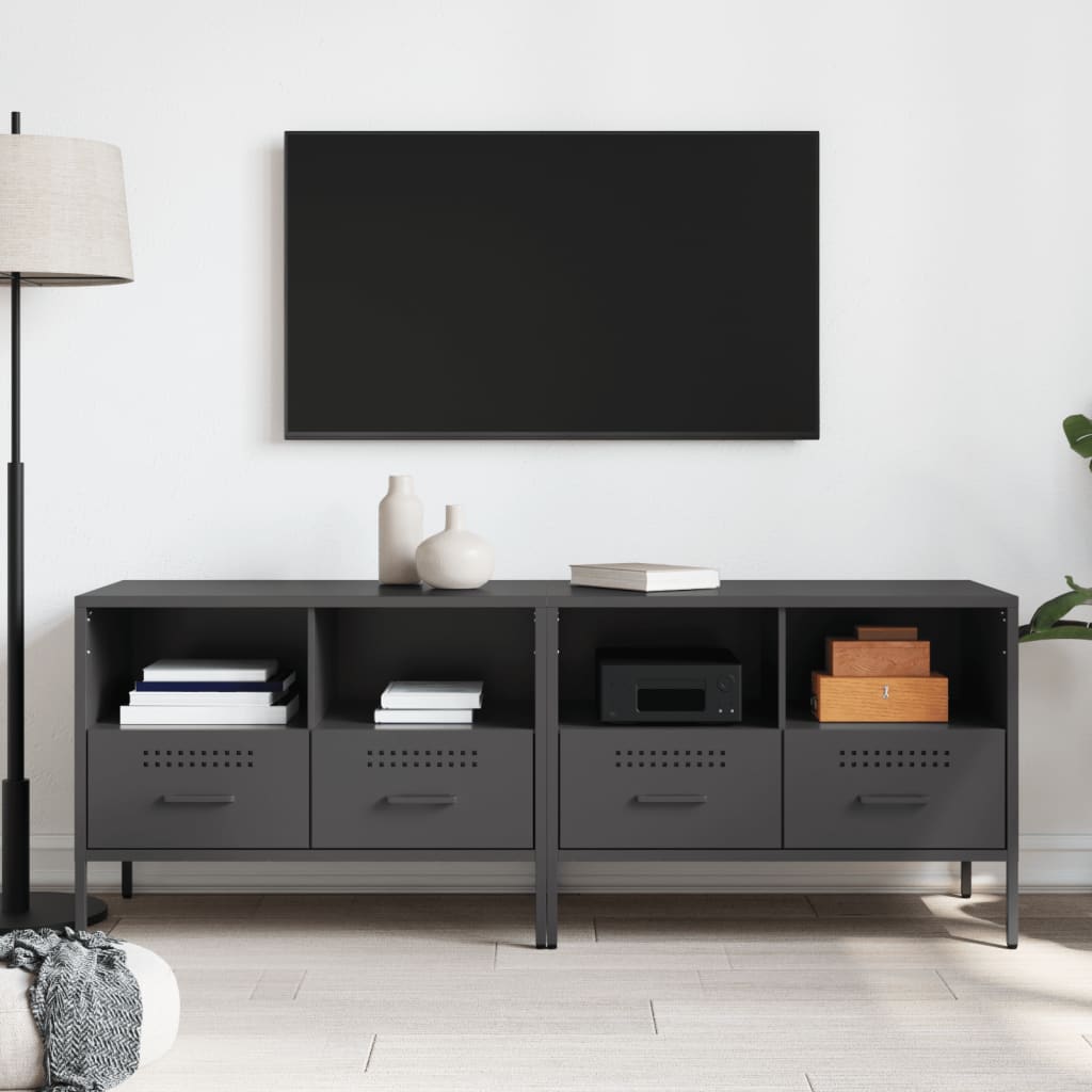 Meuble TV en Acier Design Industriel-La-Fabrique-Industrielle