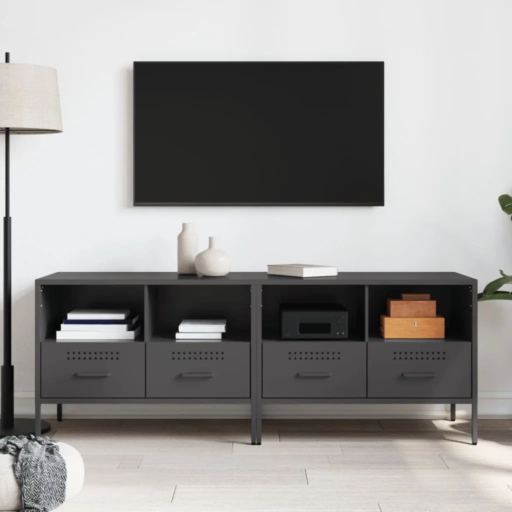 Meuble TV en Acier Design Industriel-La-Fabrique-Industrielle