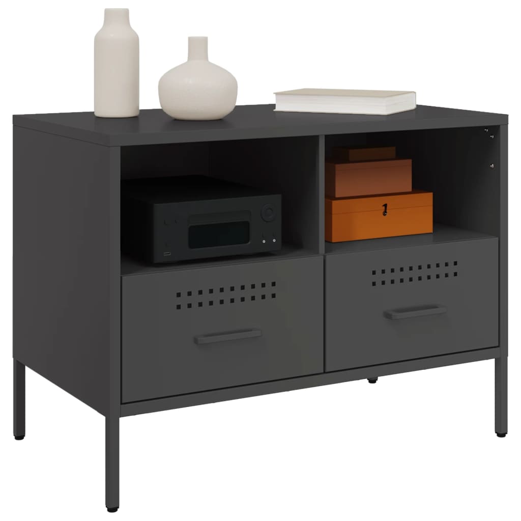Meuble TV en Acier Design Industriel-La-Fabrique-Industrielle