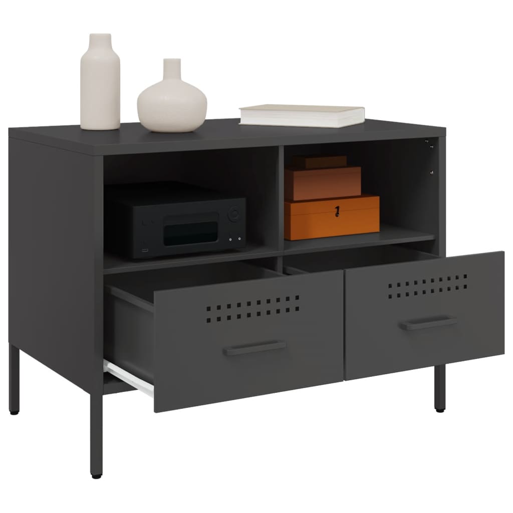 Meuble TV en Acier Design Industriel-La-Fabrique-Industrielle