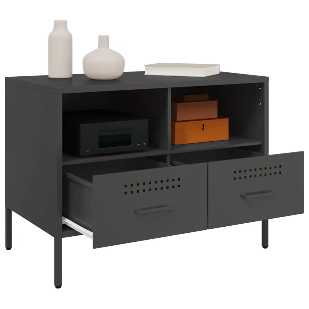 Meuble TV en Acier Design Industriel-La-Fabrique-Industrielle