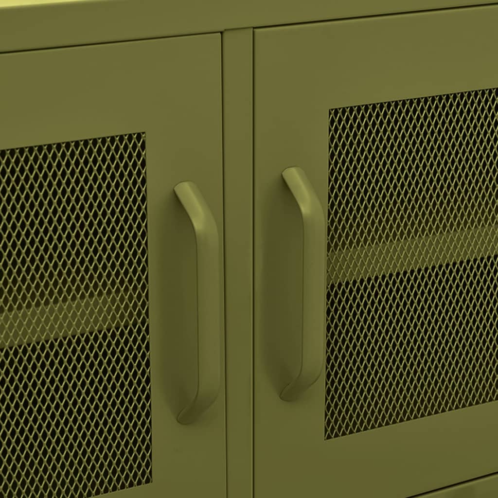 Meuble TV en Acier au Style Industriel-La-Fabrique-Industrielle