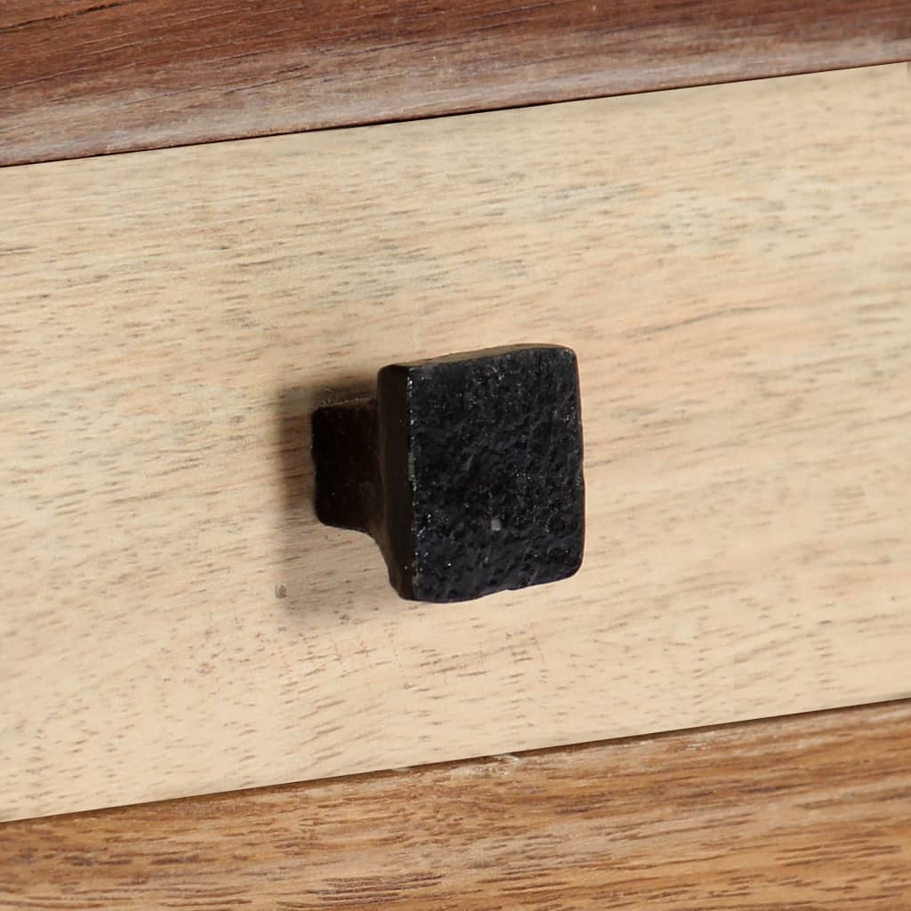 Meuble TV en Bois Clair et Recyclé 120 cm-La-Fabrique-Industrielle