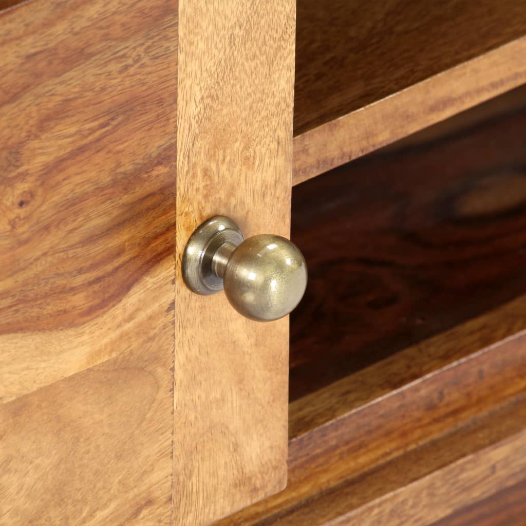 Meuble TV en Bois Massif au Style Ancien-La-Fabrique-Industrielle