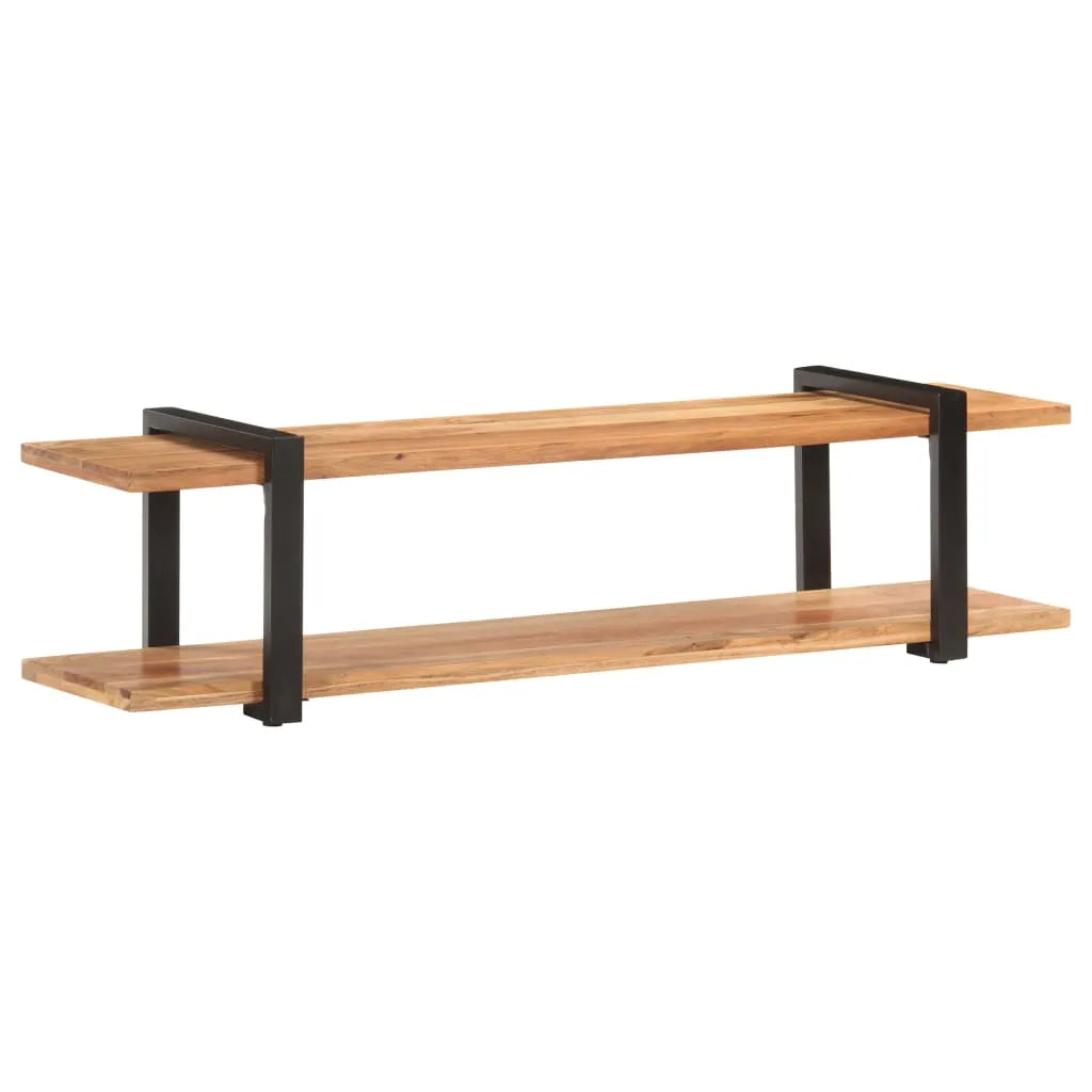 Meuble TV en Bois Massif de Manguier Brut-160 cm-Bois d'acacia massif-1-La-Fabrique-Industrielle