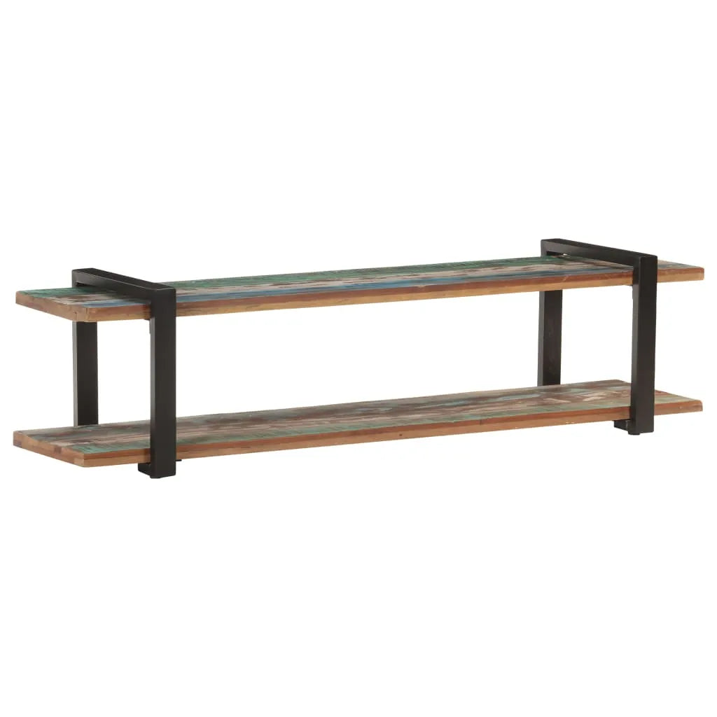 Meuble TV en Bois Massif de Manguier Brut-160 cm-bois de récupération massif-1-La-Fabrique-Industrielle