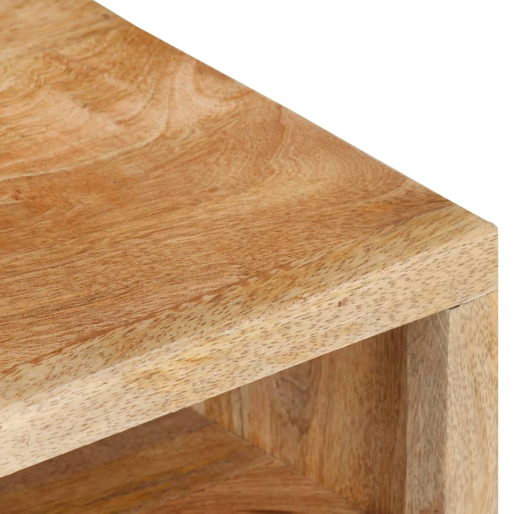 Meuble TV en Bois Massif de Manguier avec Style Industriel-La-Fabrique-Industrielle
