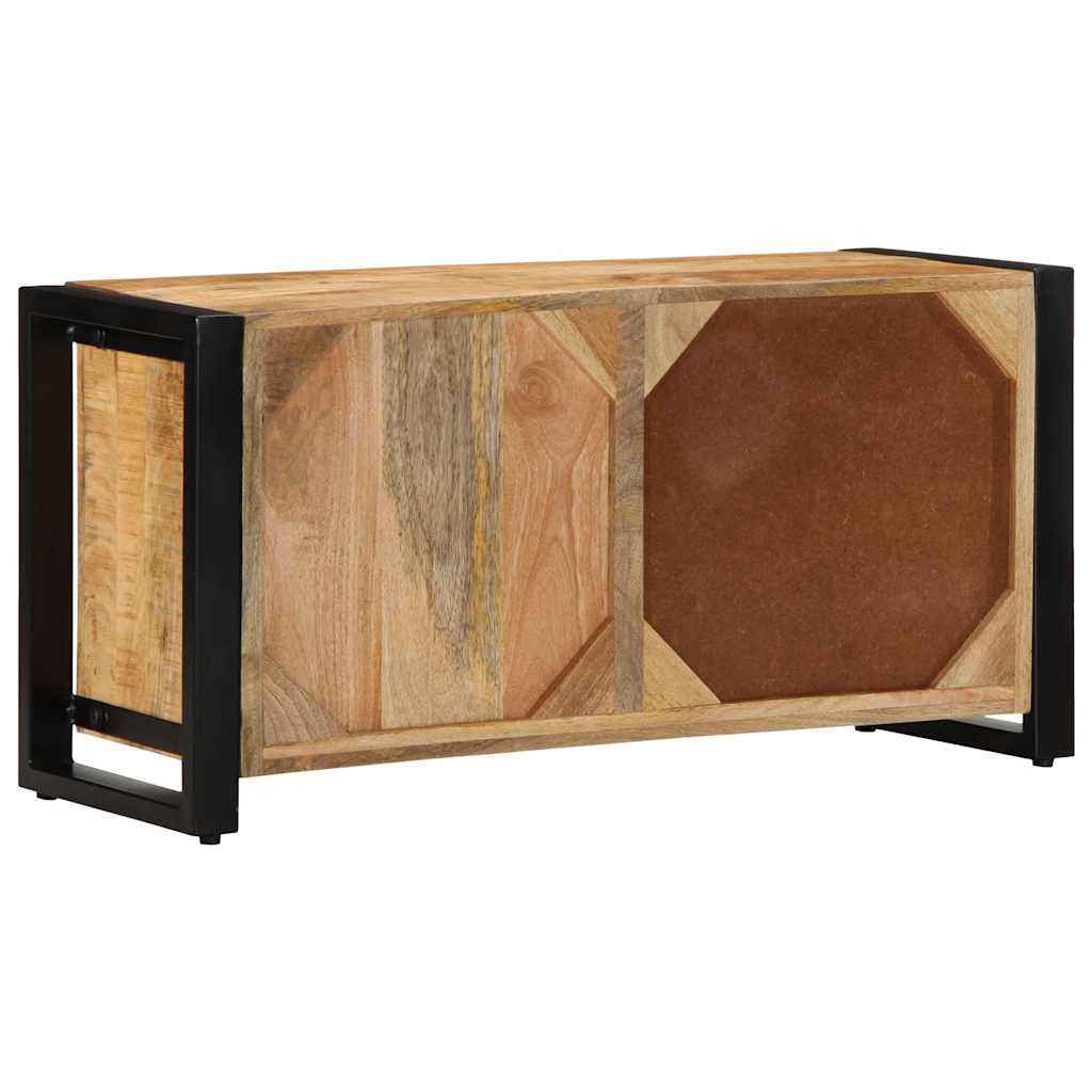 Meuble TV en Bois Massif et Métal Indus-La-Fabrique-Industrielle