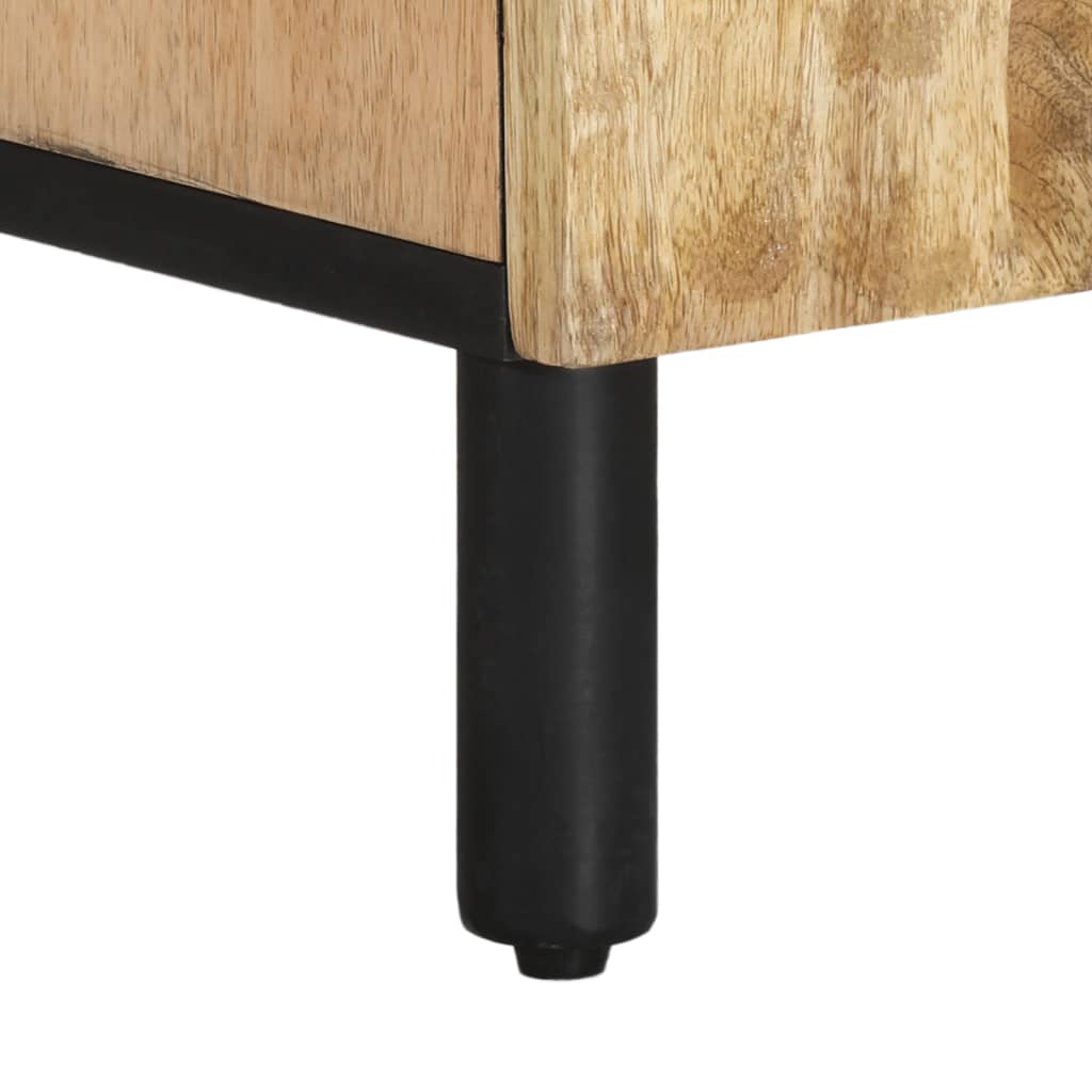 Meuble TV en Bois Massif et Moderne-La-Fabrique-Industrielle