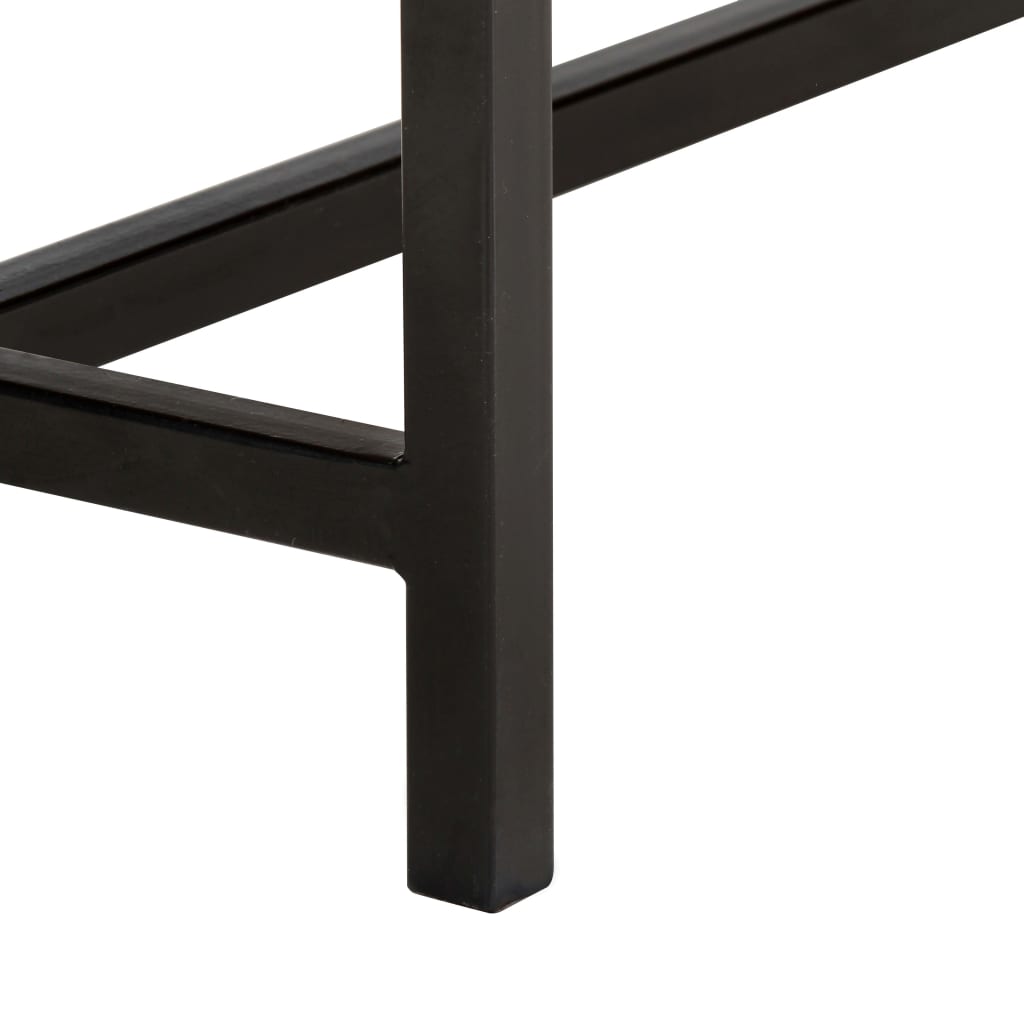 Meuble TV en Bois Massif et Style Industriel 140 cm-La-Fabrique-Industrielle