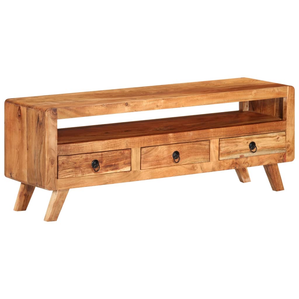 Meuble TV en Bois Multicolore Recyclé-Bois d'acacia massif-1-La-Fabrique-Industrielle