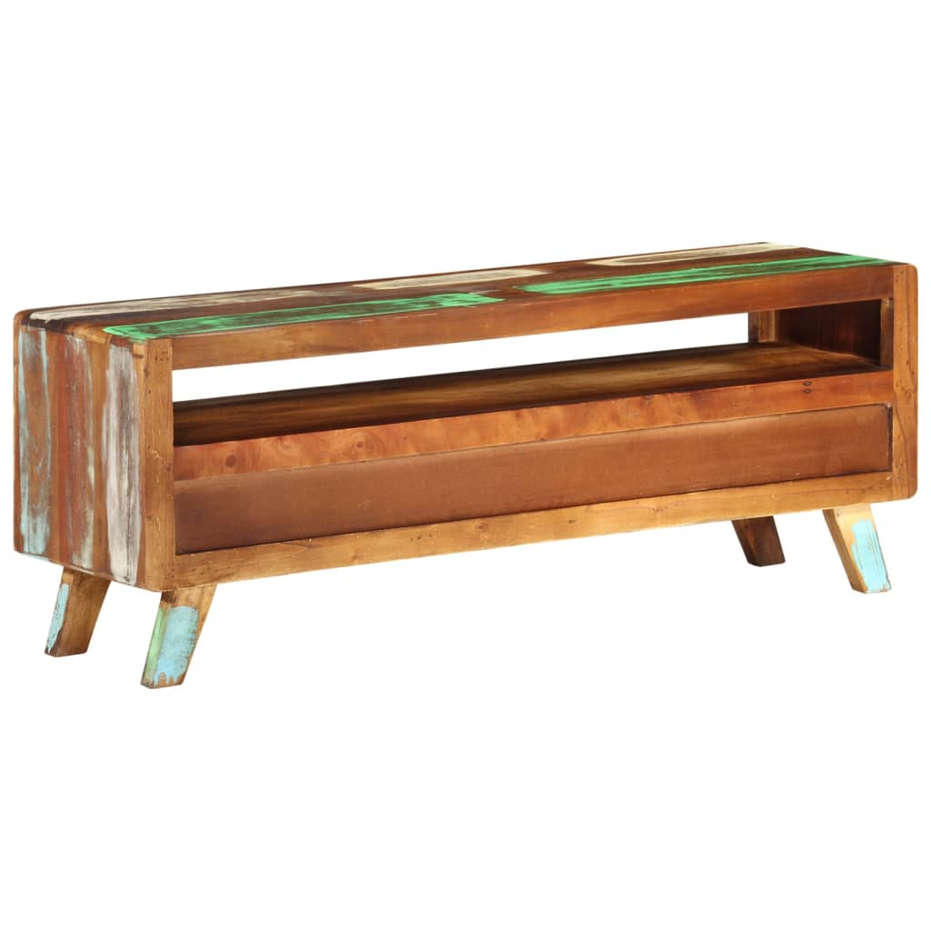Meuble TV en Bois Multicolore Recyclé-La-Fabrique-Industrielle