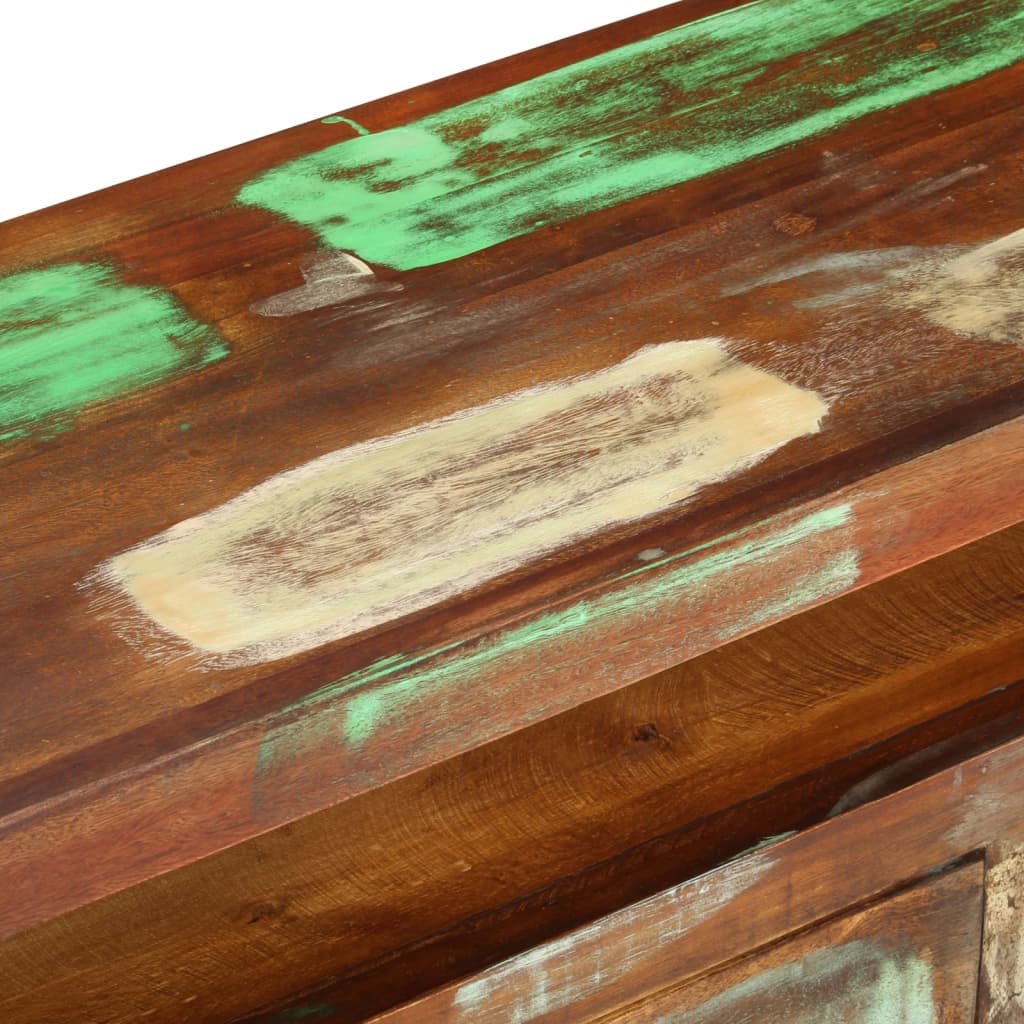 Meuble TV en Bois Multicolore Recyclé-La-Fabrique-Industrielle