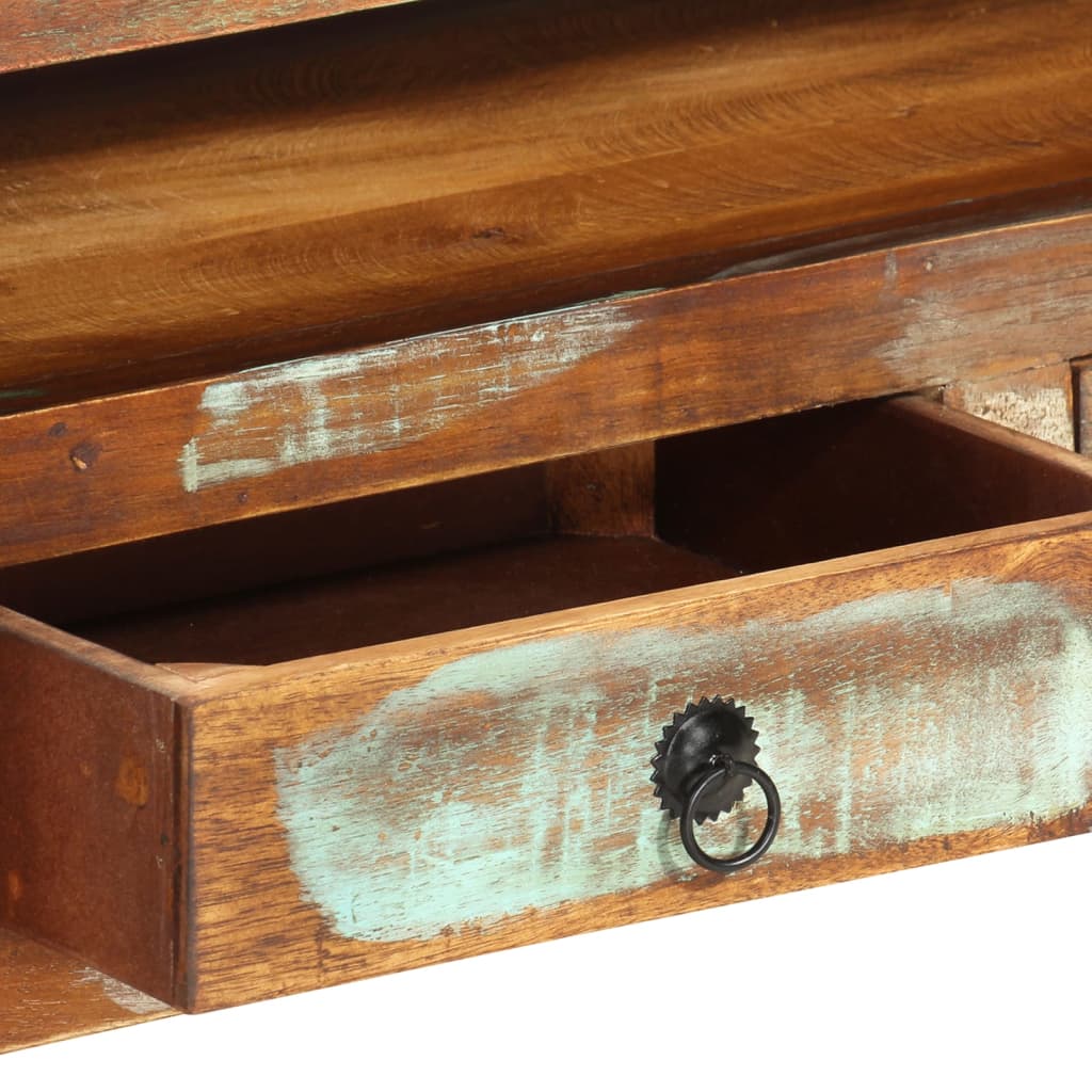 Meuble TV en Bois Multicolore Recyclé-La-Fabrique-Industrielle