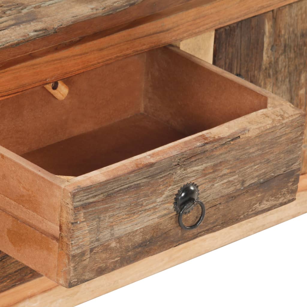 Meuble TV en Bois Recyclé et Acacia-La-Fabrique-Industrielle