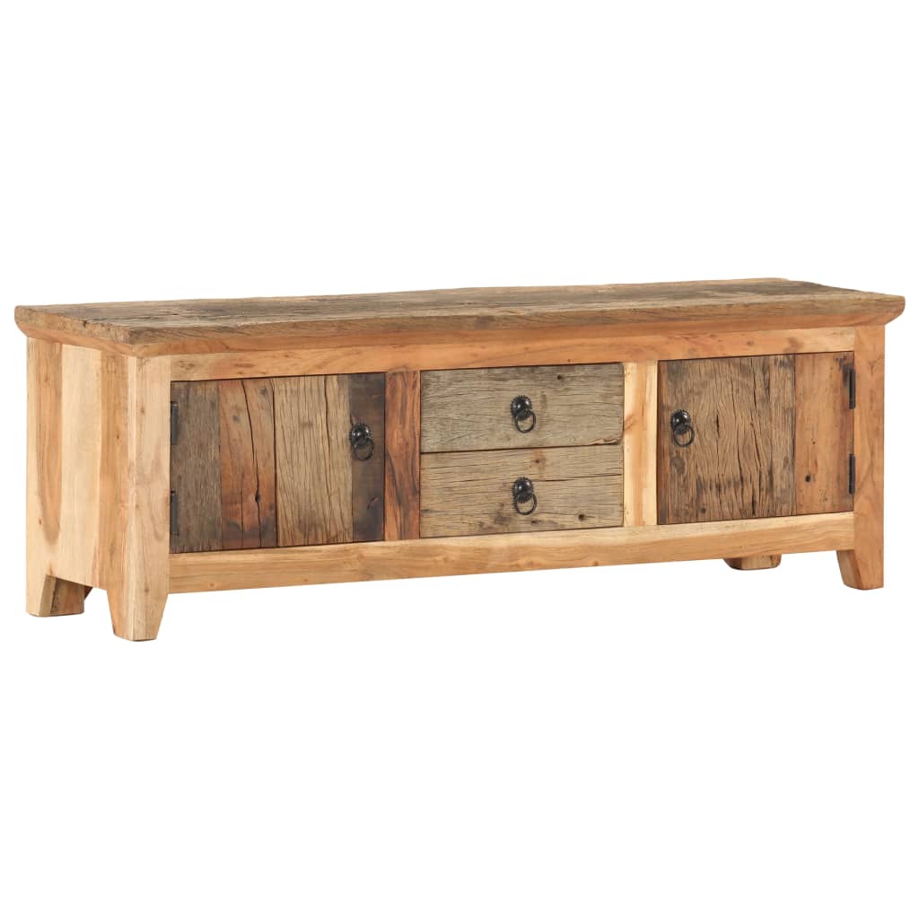 Meuble TV en Bois Recyclé et Acacia-La-Fabrique-Industrielle