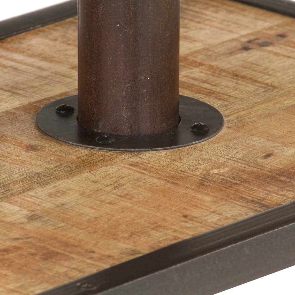 Meuble TV en bois de manguier et métal-La-Fabrique-Industrielle