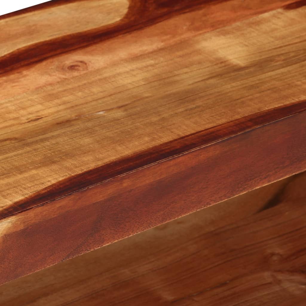 Meuble TV en Bois d'Acacia au Style Industriel-La-Fabrique-Industrielle