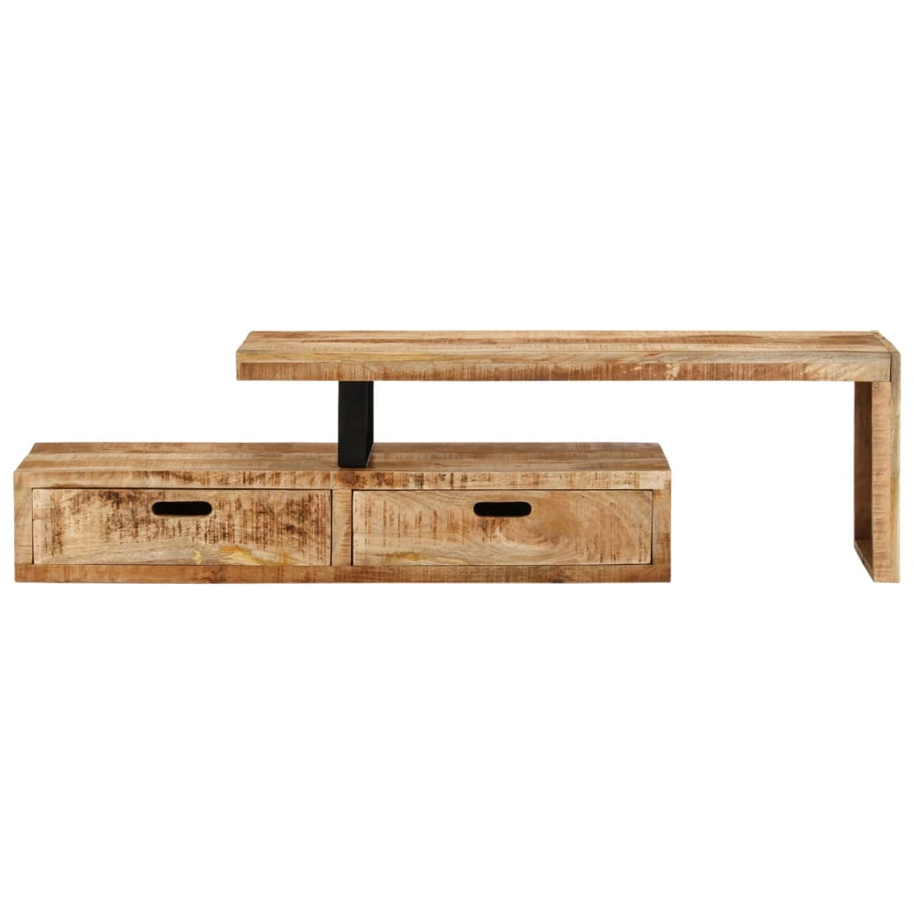 Meuble TV en Bois de Manguier Authentique-La-Fabrique-Industrielle