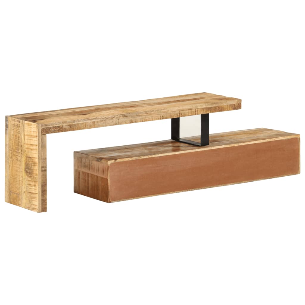 Meuble TV en Bois de Manguier Authentique-La-Fabrique-Industrielle