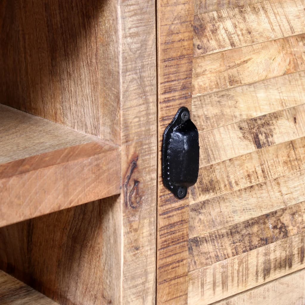 Meuble TV en bois de Manguier Industriel-La-Fabrique-Industrielle